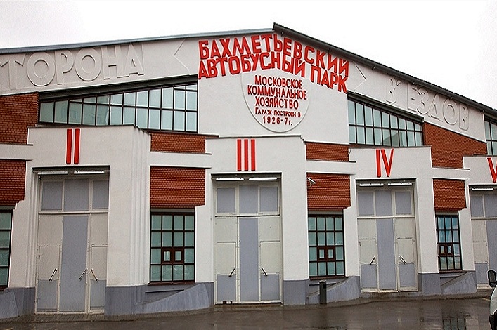 Реставрация Бахметьевского автобусного гаража
