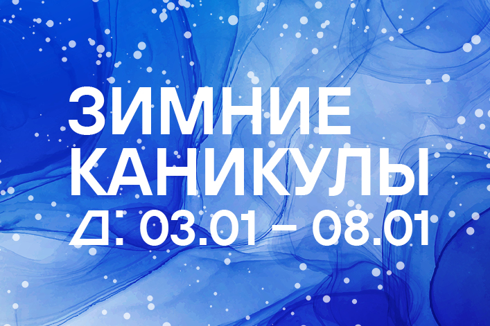 Зимние каникулы 2024