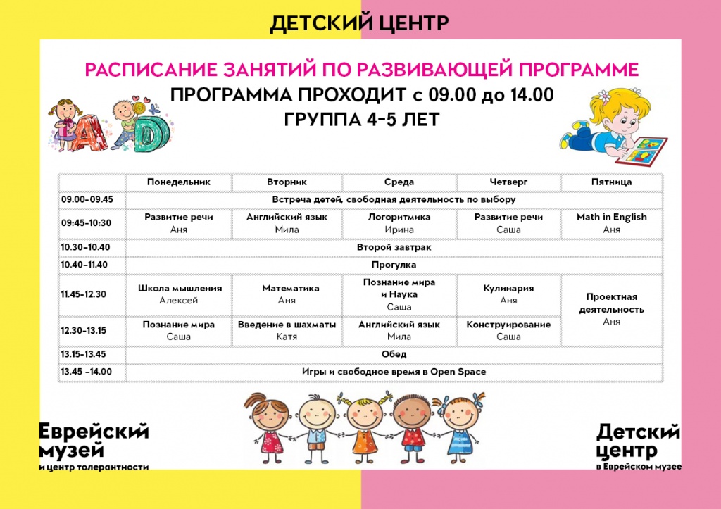 План занятий с ребенком 3 лет