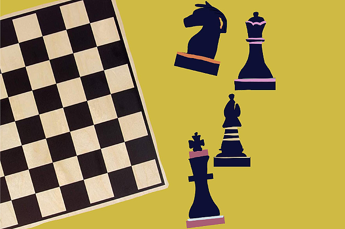 Шахматный клуб: активный король