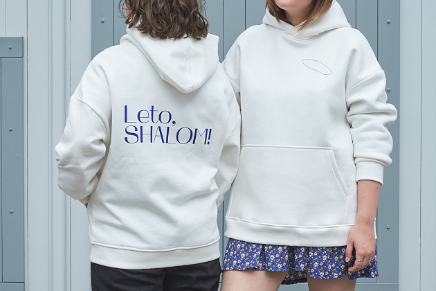 Худи Leto, Shalom! 2023