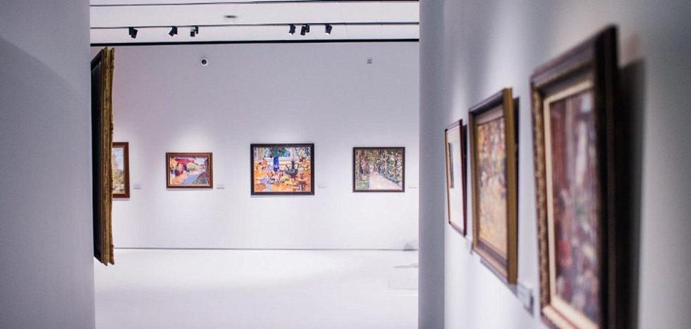 Arnold Lakhovsky's painting in the exhibition of the Museum of Russian Impressionism